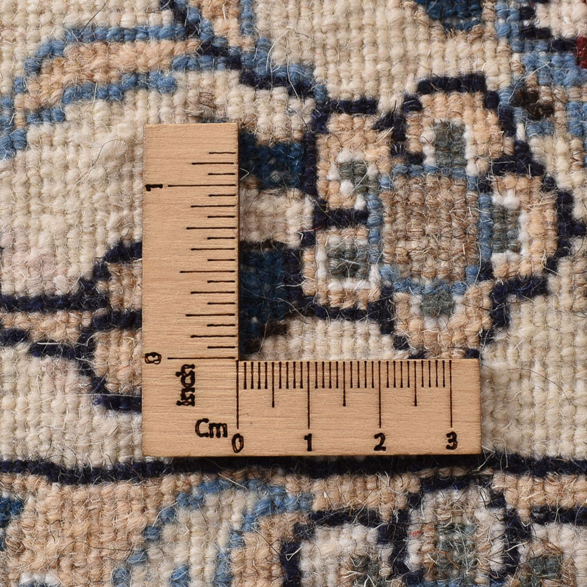 Dywan perski - Nain - 290 x 243 cm - ciemnoniebieski