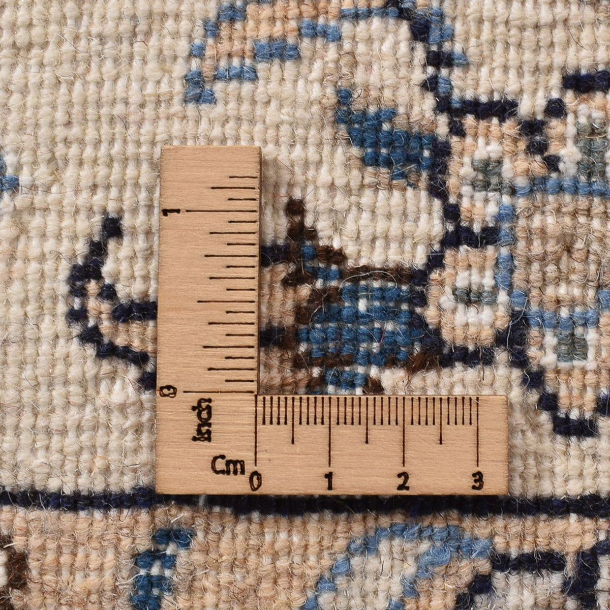 Dywan perski - Nain - 292 x 243 cm - ciemnoniebieski