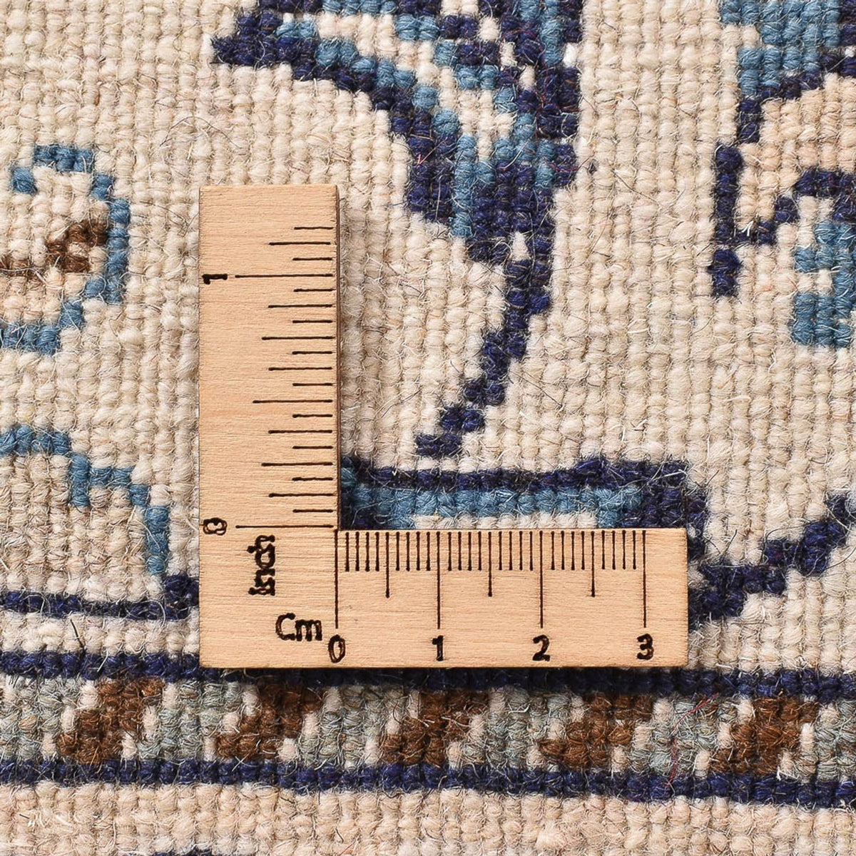 Dywan perski - Nain kwadratowy  - 208 x 200 cm - ciemnoniebieski