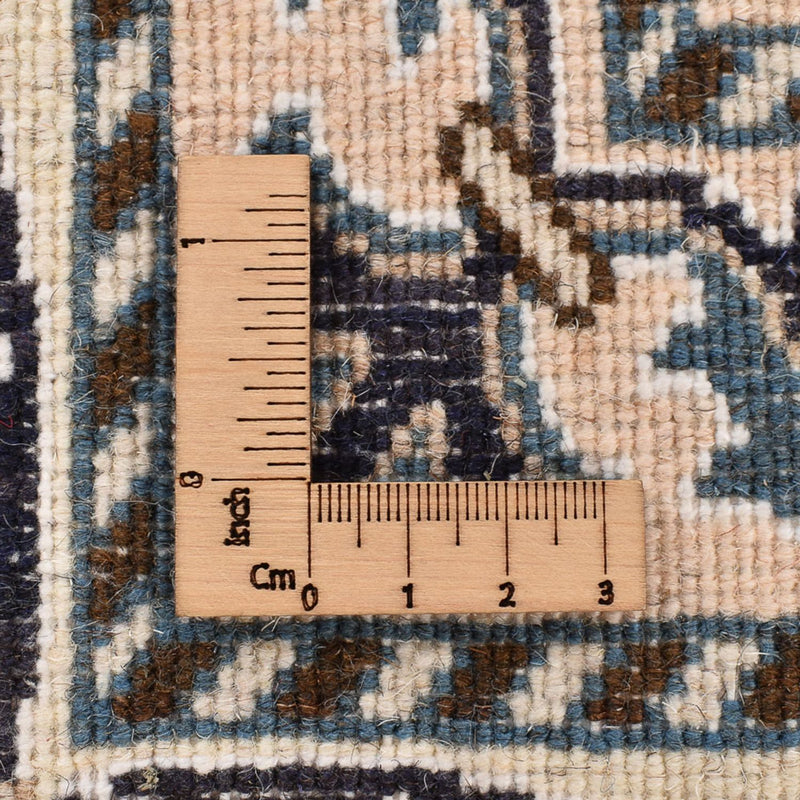 Dywan perski - Nain - 205 x 150 cm - niebieski