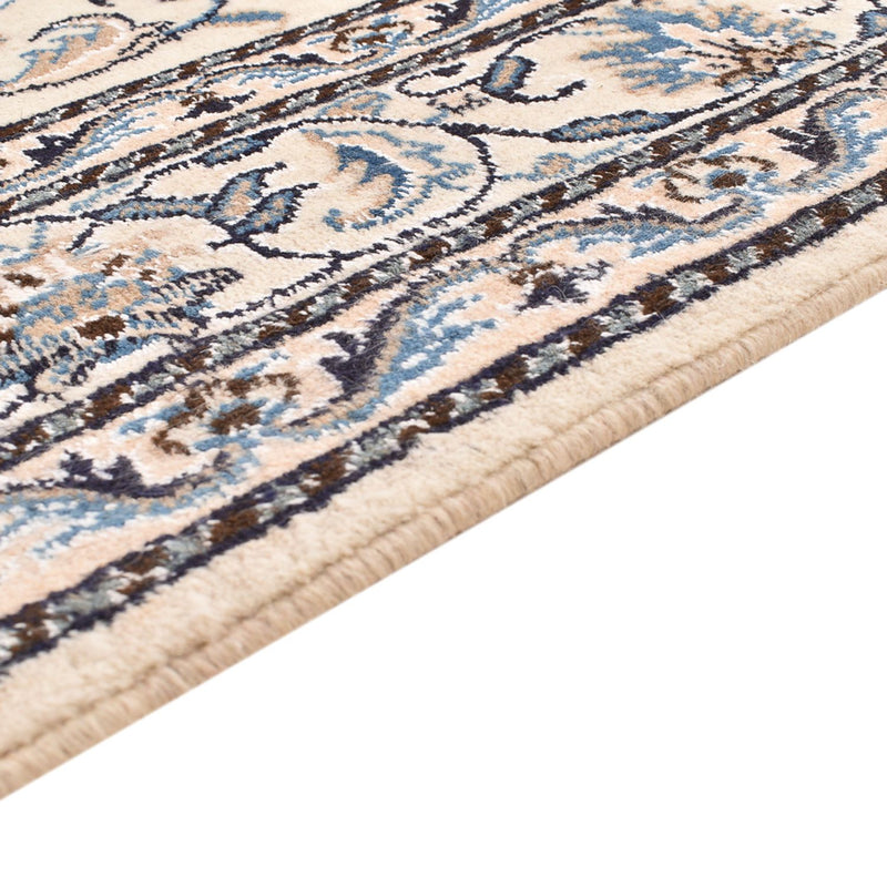 Dywan perski - Nain - 198 x 147 cm - jasny beż