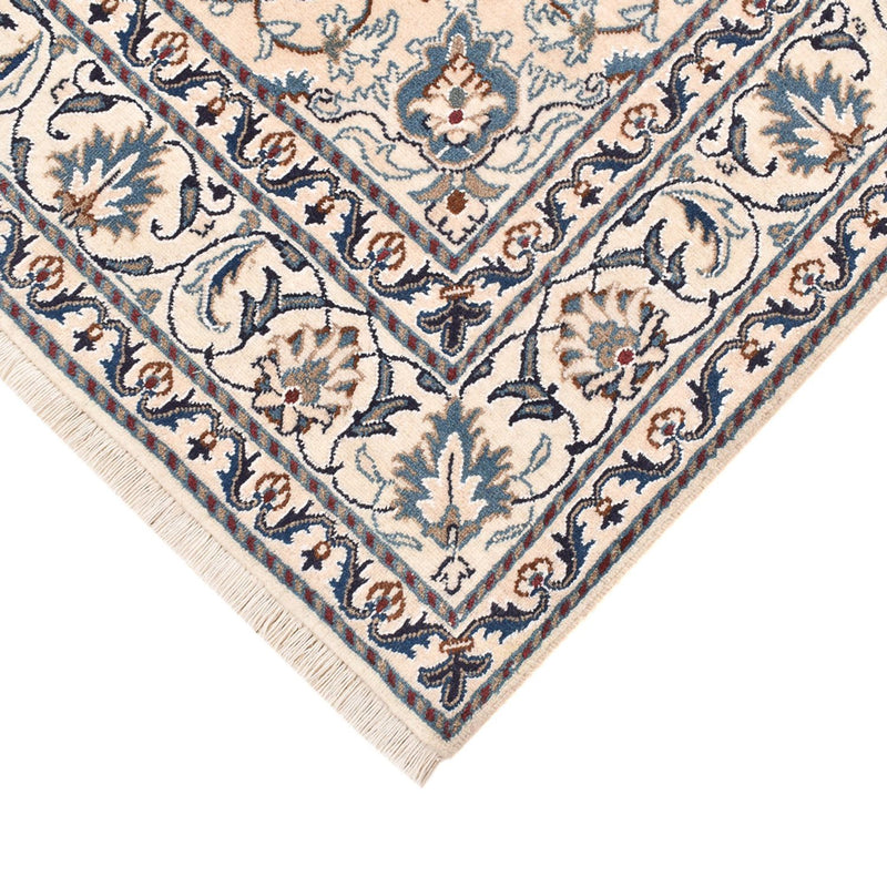 Dywan perski - Nain - 197 x 147 cm - jasny beż