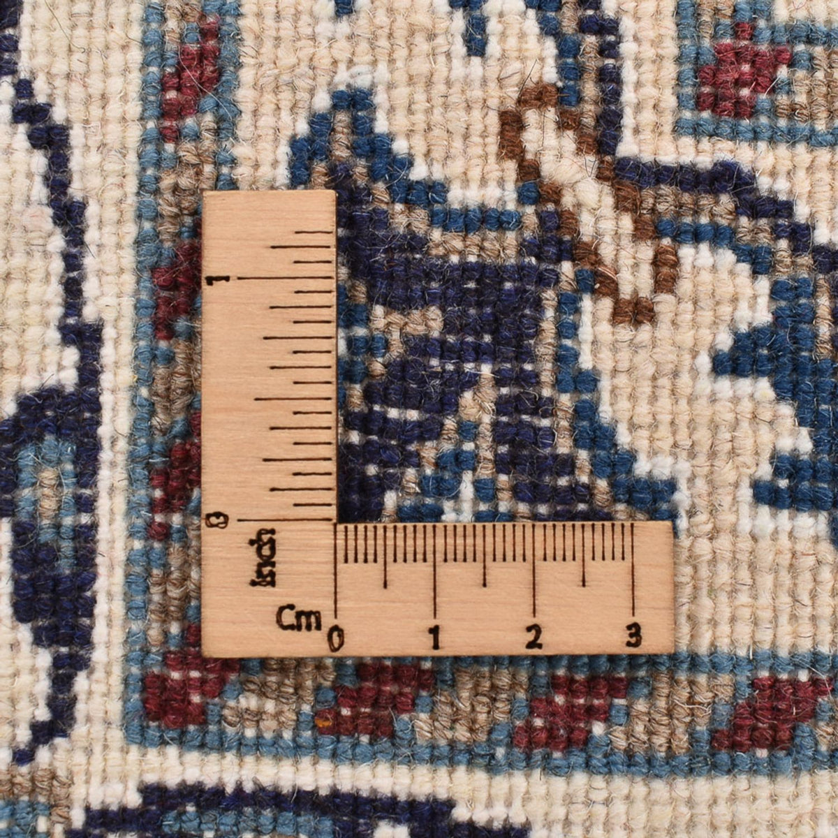 Dywan perski - Nain - 197 x 147 cm - jasny beż