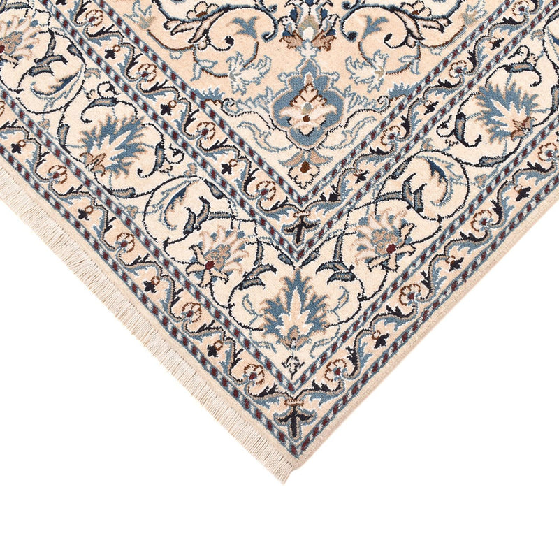 Dywan perski - Nain - 209 x 146 cm - jasny beż