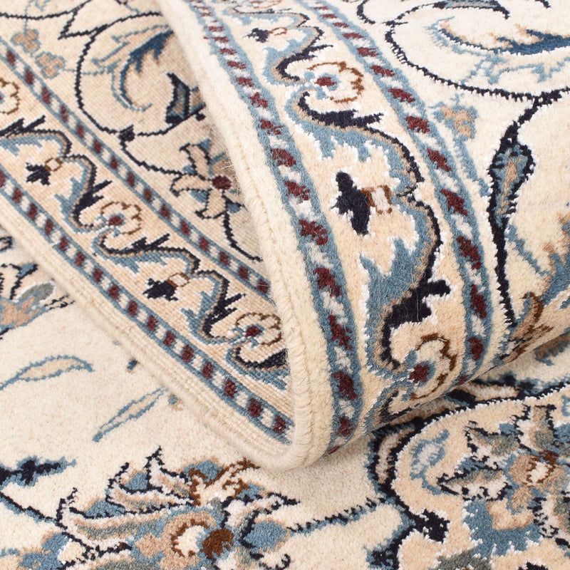 Dywan perski - Nain - 209 x 146 cm - jasny beż