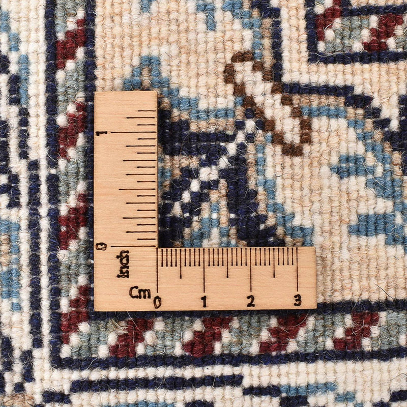 Dywan perski - Nain - 200 x 146 cm - jasnoniebieski