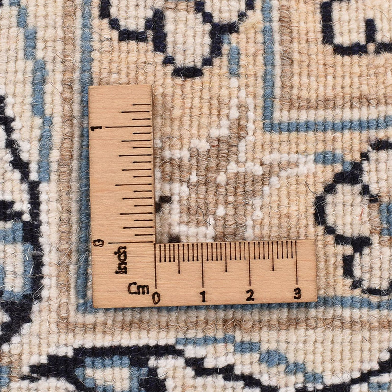 Dywan perski - Nain - 193 x 143 cm - ciemnoniebieski