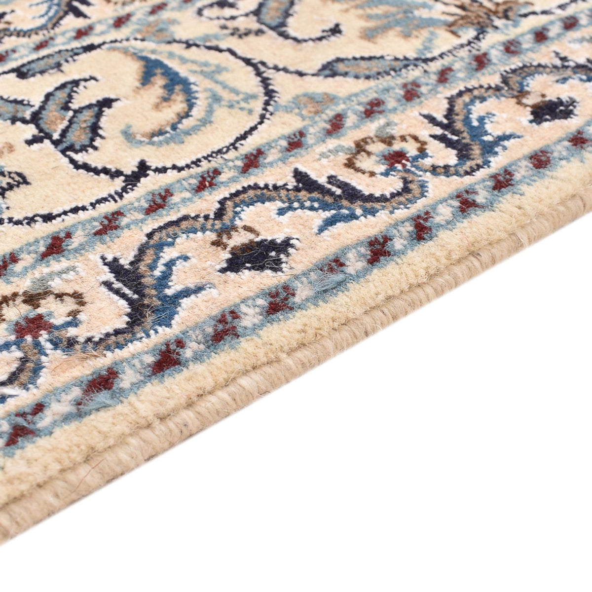 Dywan perski - Nain - 203 x 150 cm - ciemnoniebieski