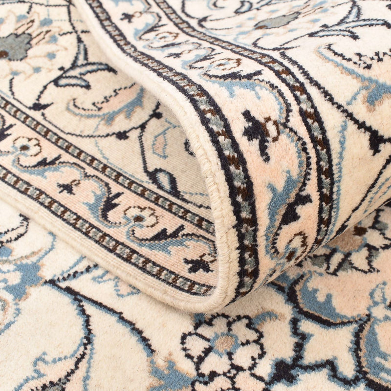 Dywan perski - Nain - 237 x 167 cm - jasny beż