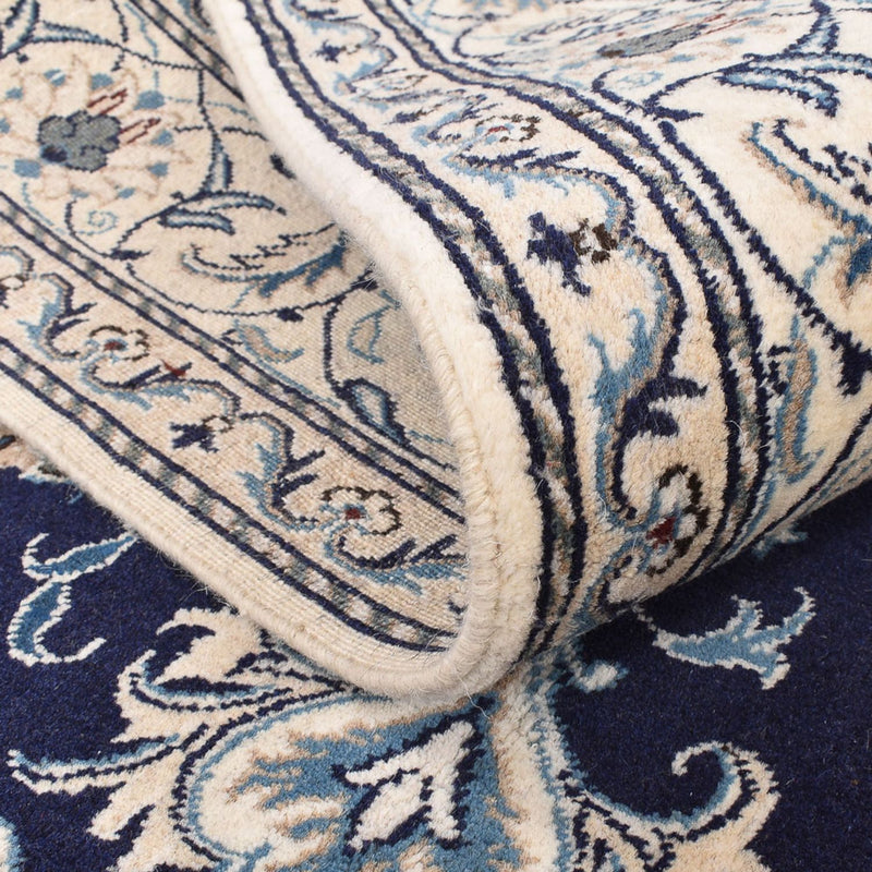 Dywan perski - Nain - 245 x 167 cm - ciemnoniebieski