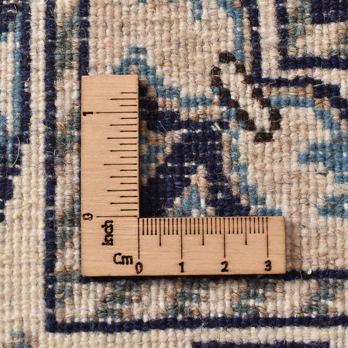 Dywan perski - Nain - 245 x 167 cm - ciemnoniebieski