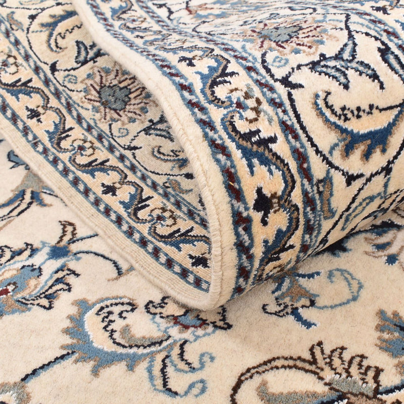 Dywan perski - Nain - 237 x 163 cm - jasny beż