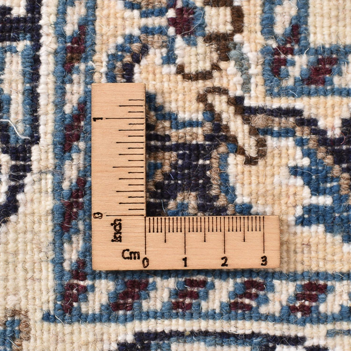 Dywan perski - Nain - 237 x 163 cm - jasny beż