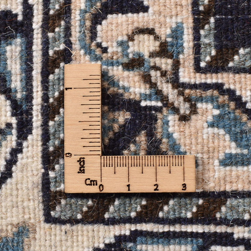 Dywan perski - Nain - 242 x 165 cm - ciemnoniebieski