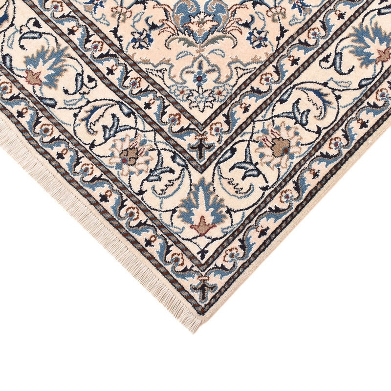 Dywan perski - Nain - 241 x 170 cm - jasny beż