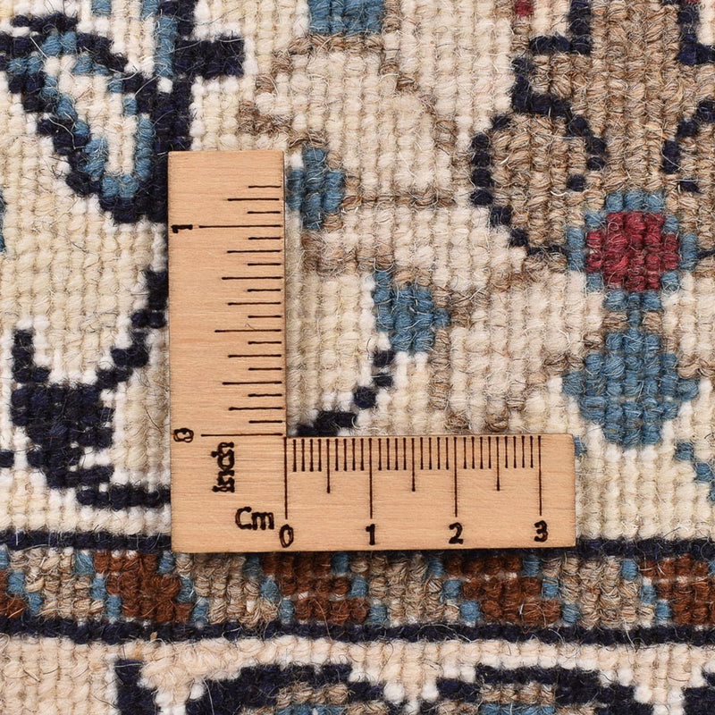 Dywan perski - Nain - 241 x 170 cm - jasny beż