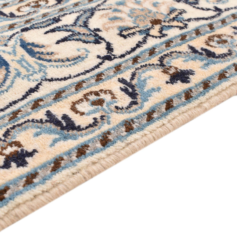 Dywan perski - Nain - 193 x 145 cm - jasny beż