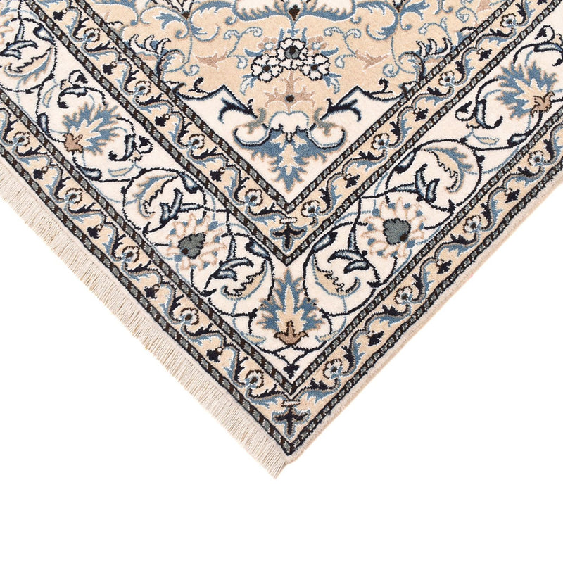 Dywan perski - Nain - 239 x 171 cm - jasny beż