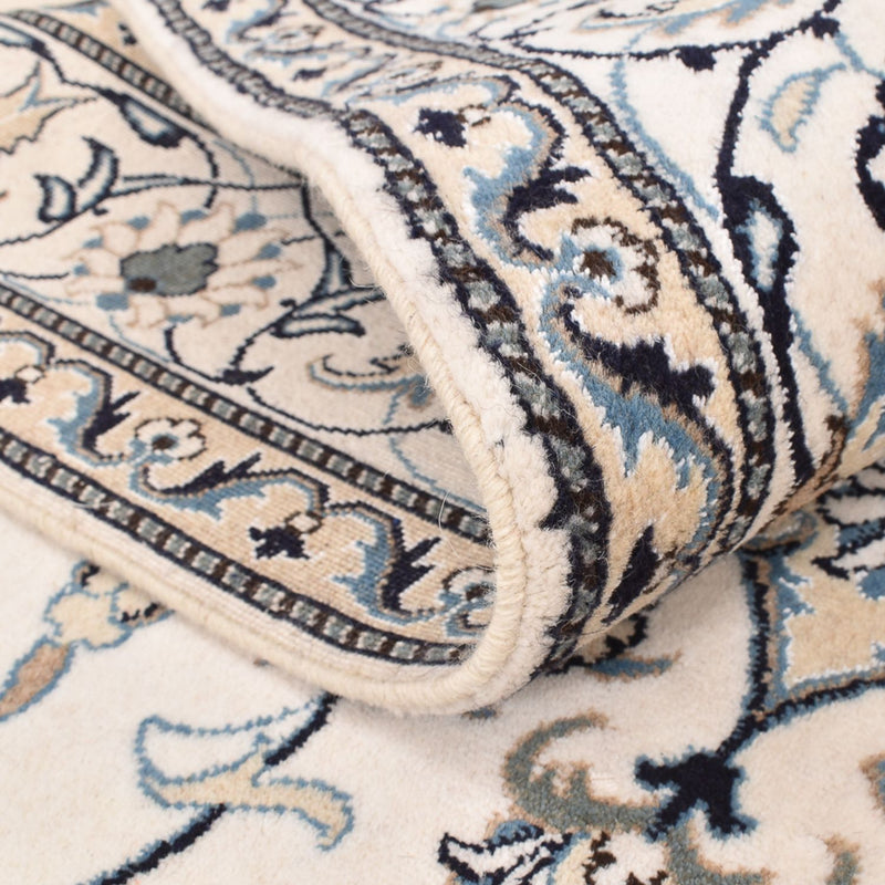 Dywan perski - Nain - 239 x 171 cm - jasny beż