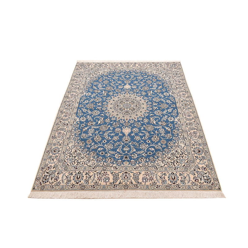 Dywan perski - Nain - Królewski - 201 x 149 cm - jasnoniebieski