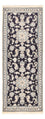 Biegacz Dywan perski - Nain - 206 x 77 cm - ciemnoniebieski