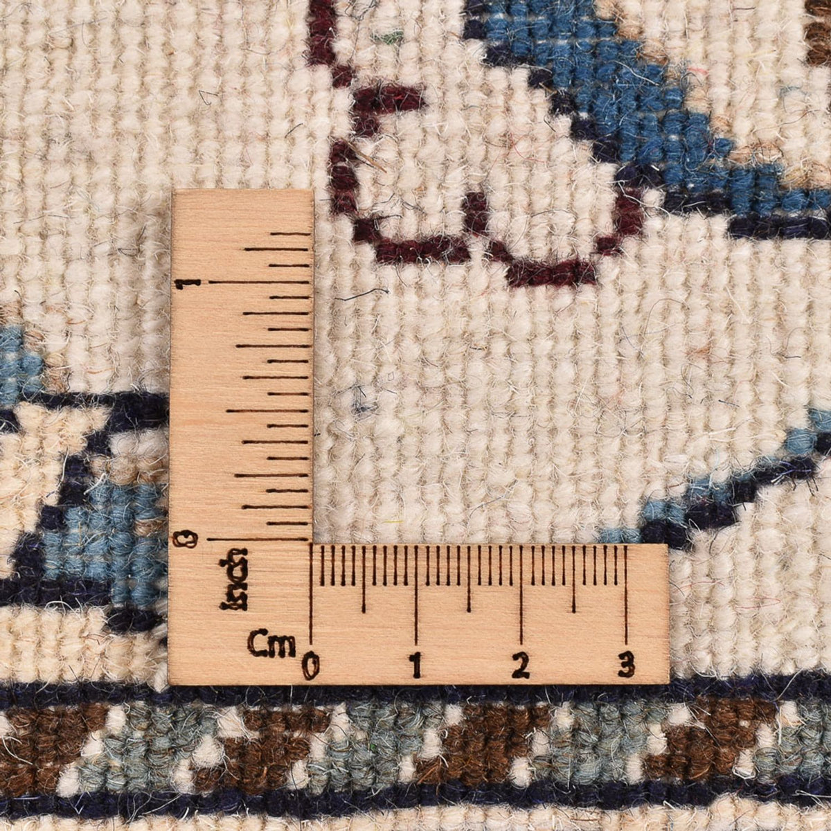 Biegacz Dywan perski - Nain - 289 x 77 cm - biały