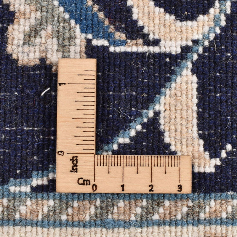 Biegacz Dywan perski - Nain - 298 x 78 cm - ciemnoniebieski