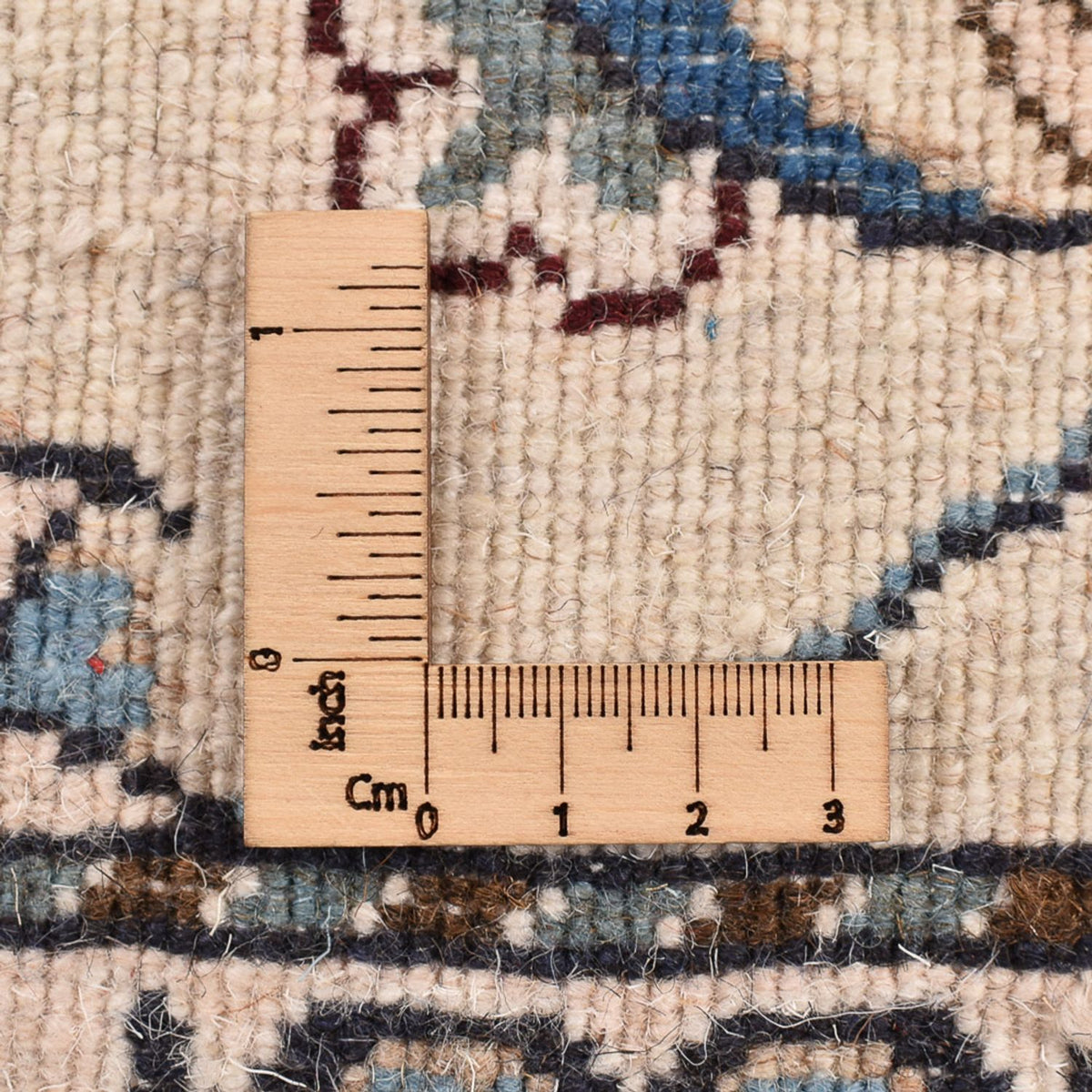 Biegacz Dywan perski - Nain - 286 x 80 cm - beżowy