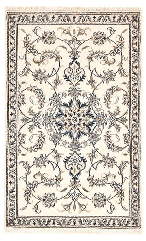 Dywan perski - Nain - 137 x 87 cm - jasny beż