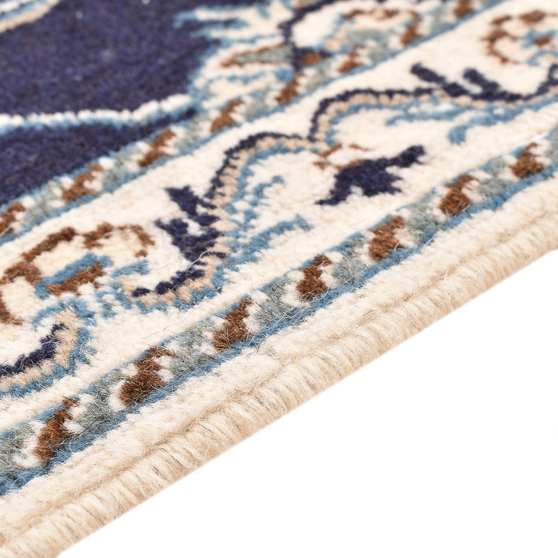 Dywan perski - Nain - 150 x 90 cm - ciemnoniebieski