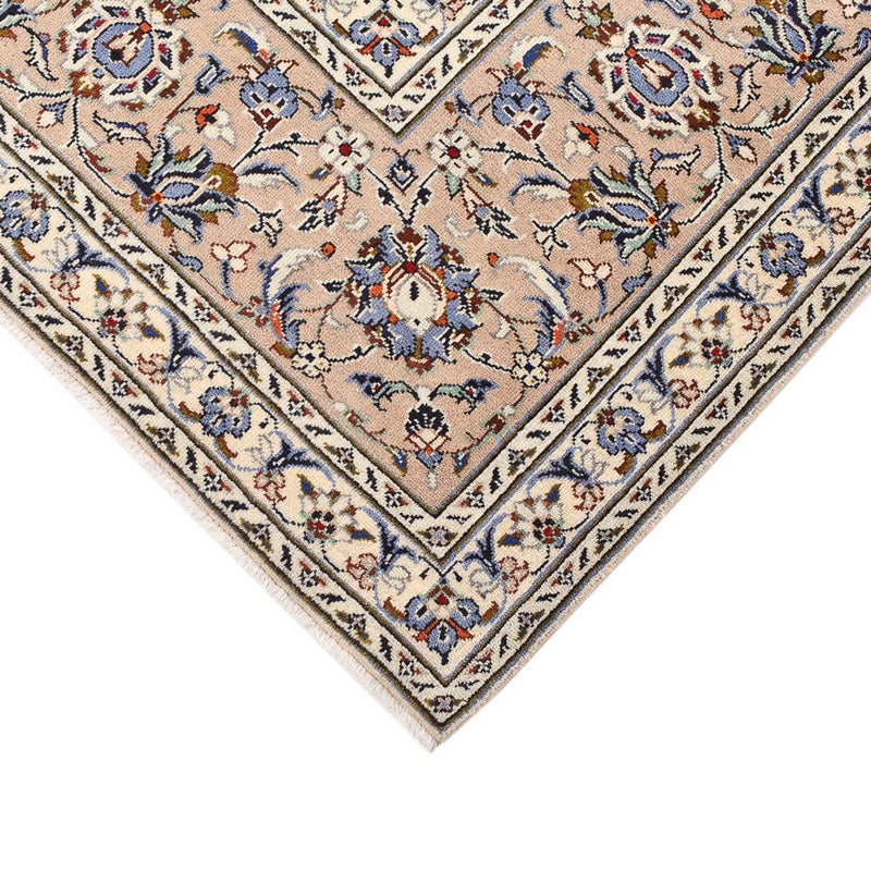 Dywan perski - Keshan - 405 x 295 cm - ciemny beż