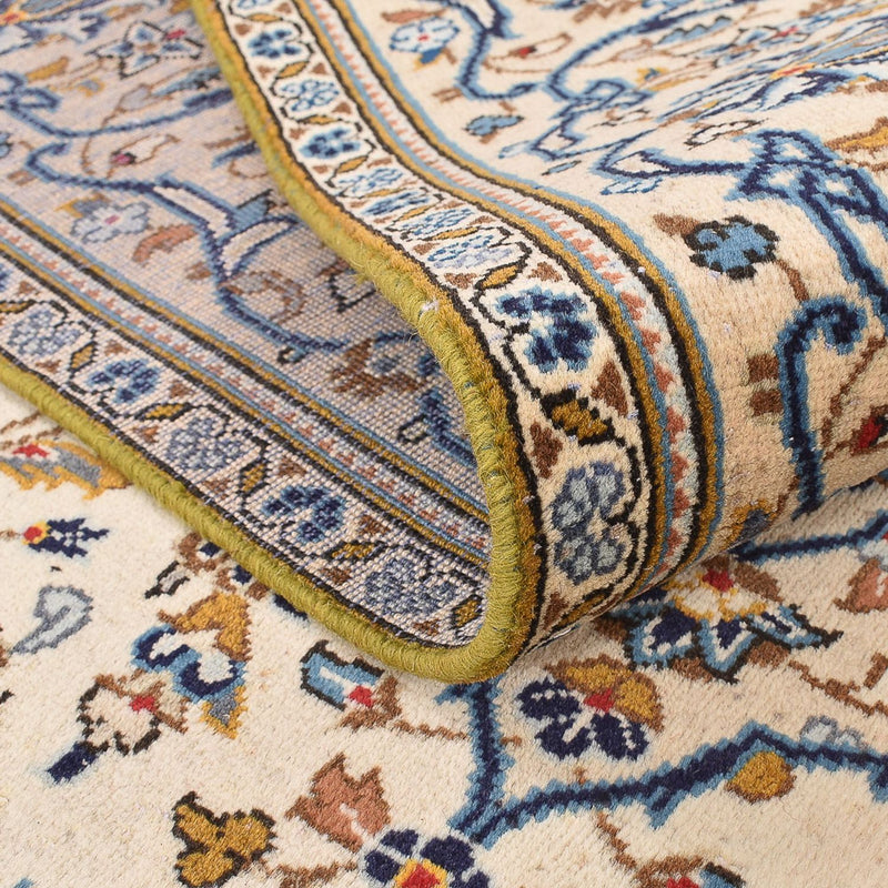 Dywan perski - Keshan - 287 x 192 cm - ciemny beż