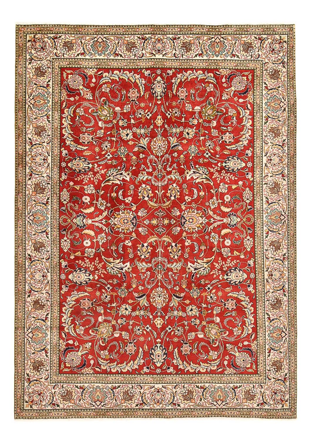 Dywan perski - Tabriz - 340 x 239 cm - czerwony