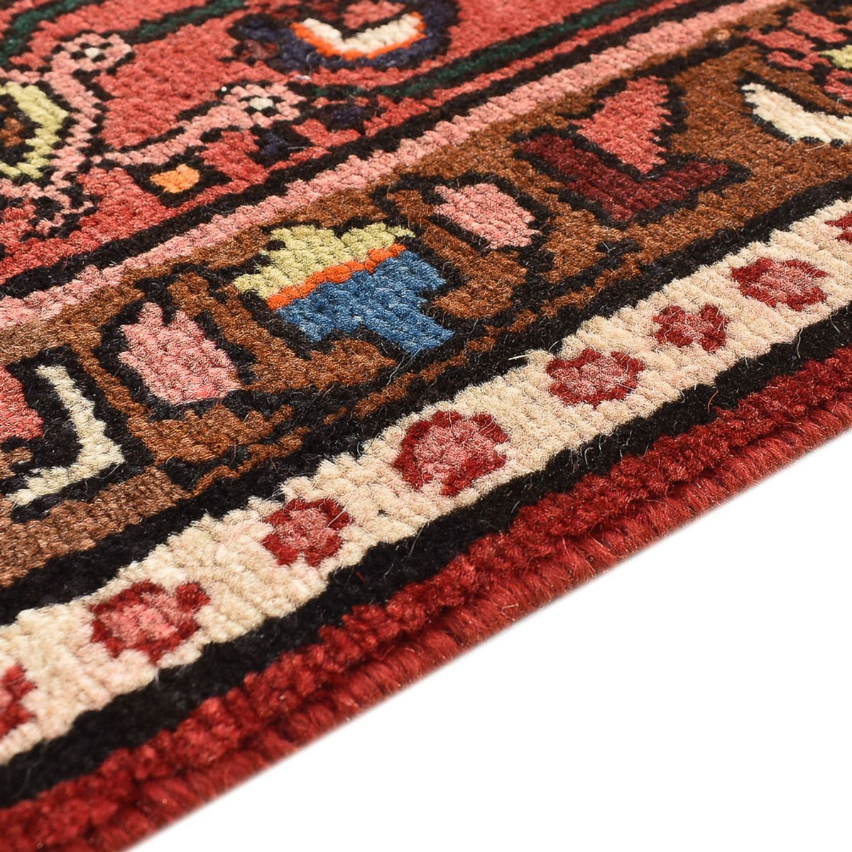 Perski dywan - Nomadyczny - 313 x 213 cm - jasna czerwień