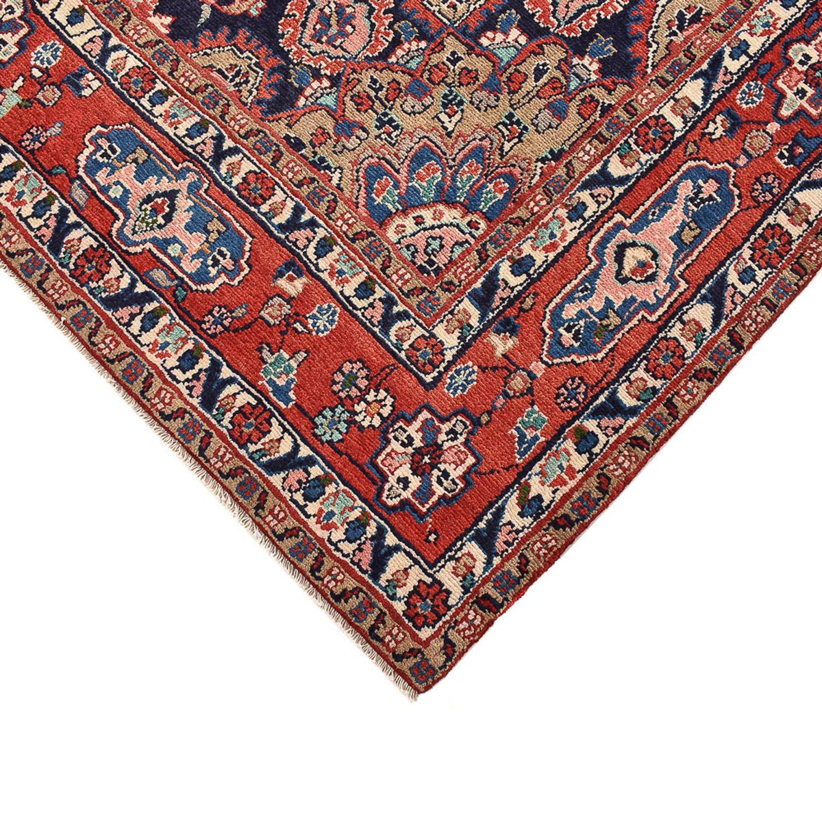 Perski dywan - Nomadyczny - 330 x 205 cm - ciemnoniebieski