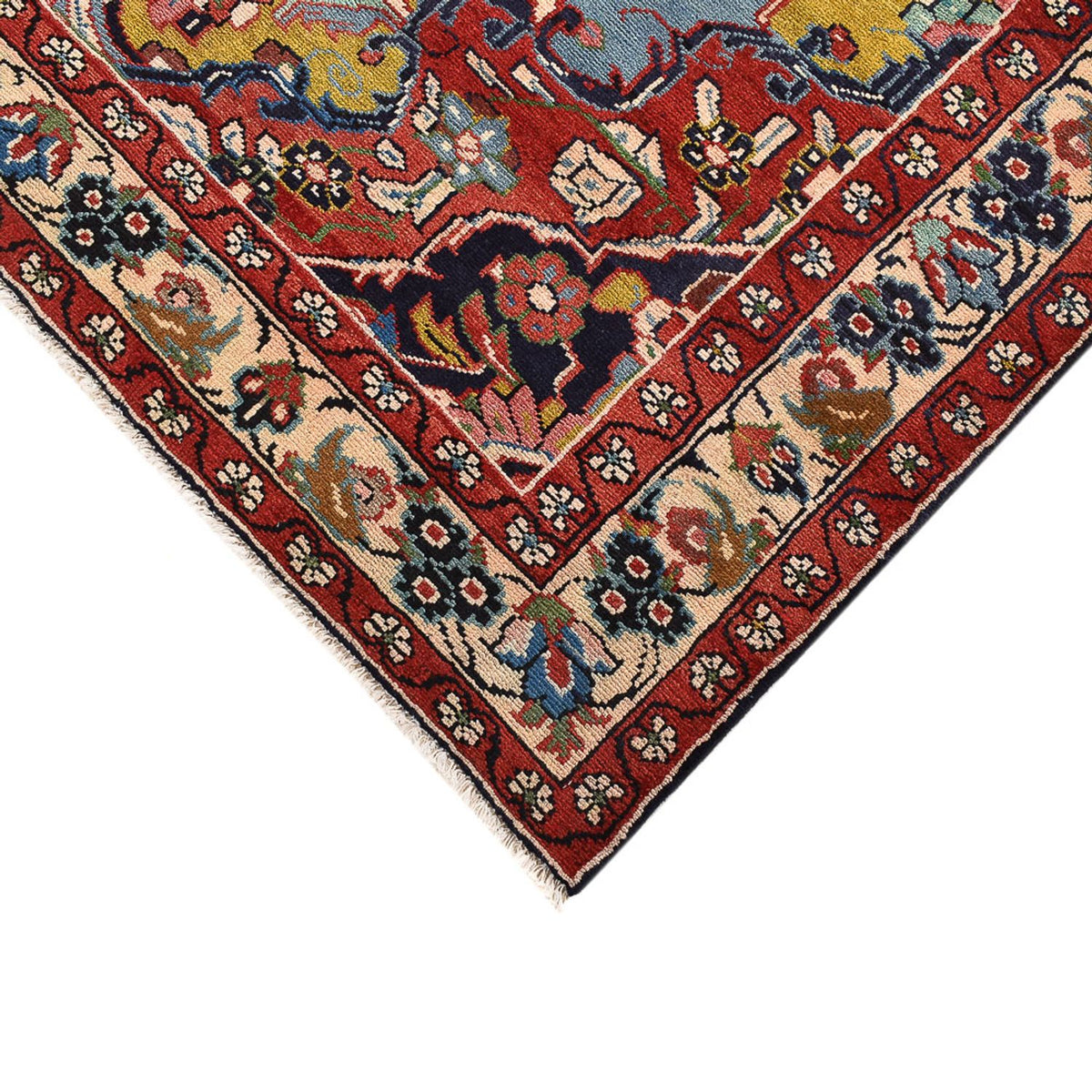 Dywan perski - Klasyczny - 311 x 215 cm - ciemnoniebieski