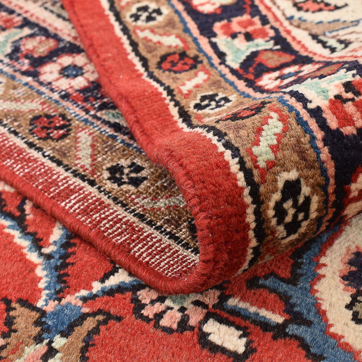 Perski dywan - Nomadyczny - 302 x 213 cm - czerwony