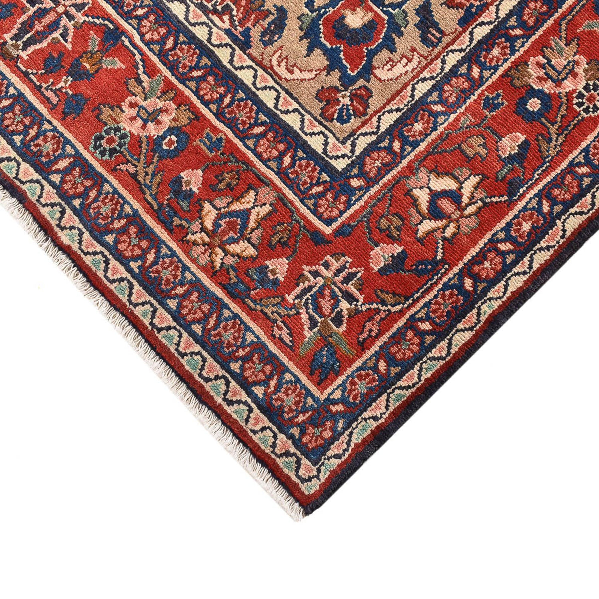 Dywan perski - Klasyczny - 302 x 210 cm - ciemnoniebieski