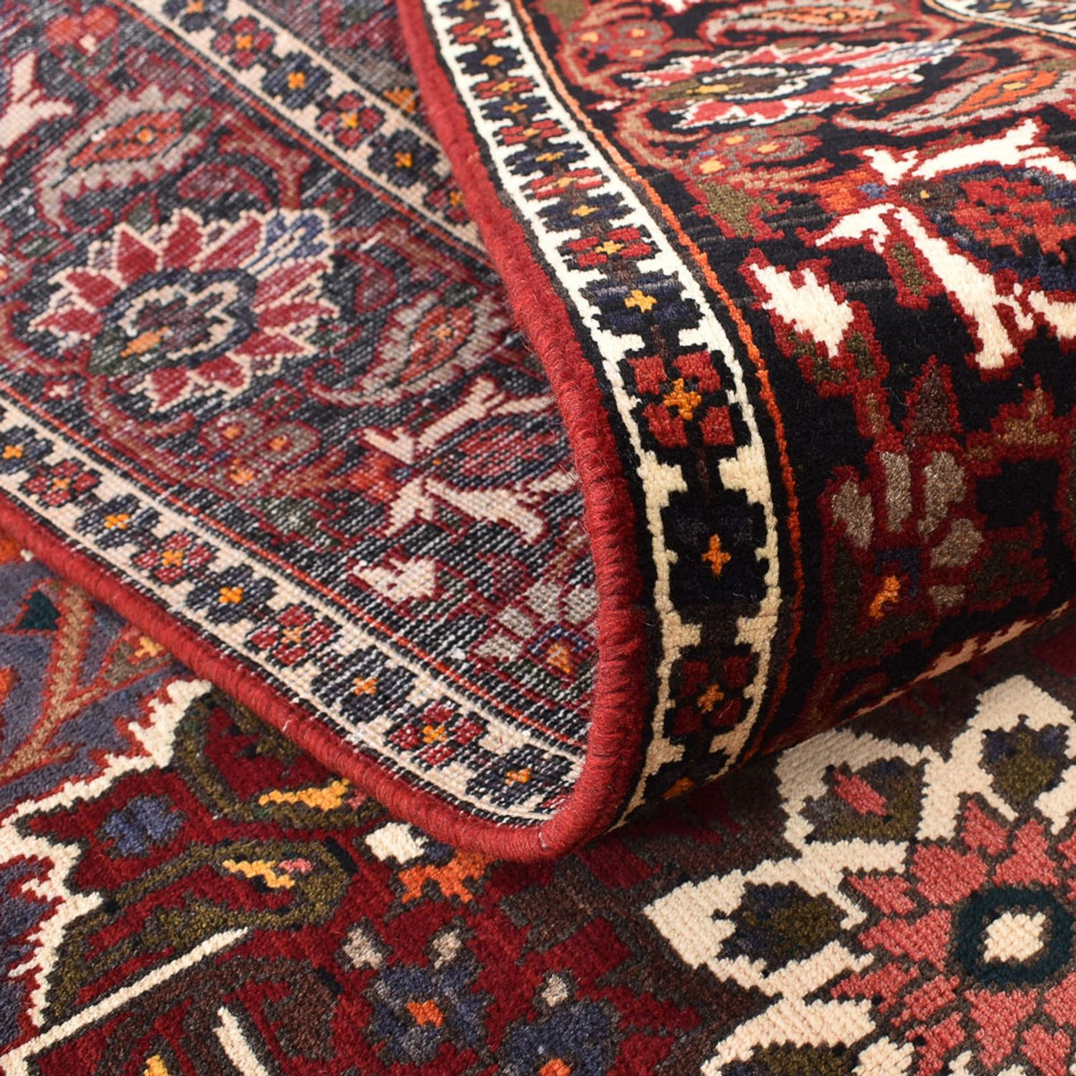 Perski dywan - Nomadyczny - 310 x 207 cm - ciemna czerwień