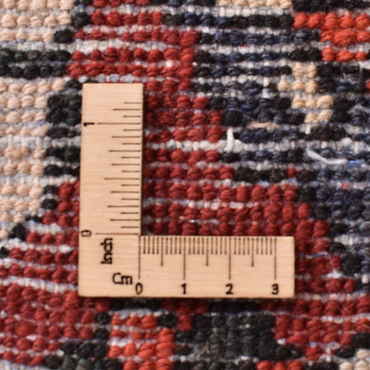 Perski dywan - Nomadyczny - 297 x 205 cm - ciemna czerwień