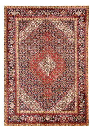Dywan perski - Tabriz - 286 x 197 cm - bordowa czerwień