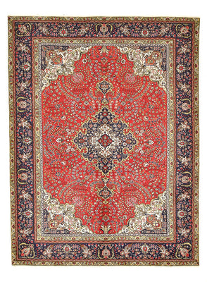 Dywan perski - Tabriz - 275 x 190 cm - czerwony