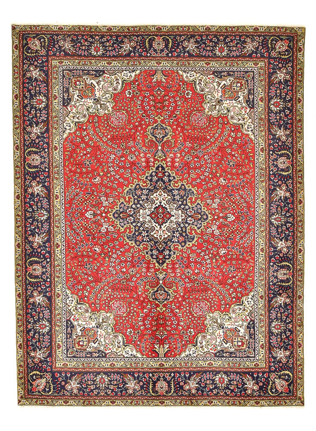Dywan perski - Tabriz - 275 x 190 cm - czerwony