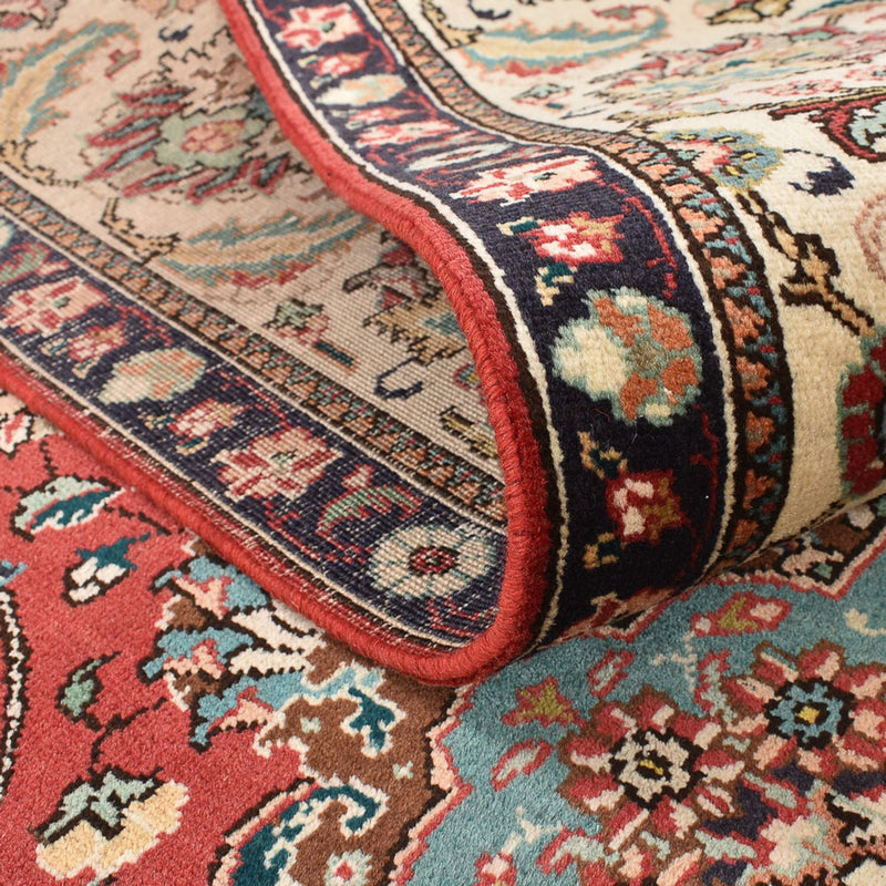 Dywan perski - Tabriz - 347 x 246 cm - jasna czerwień