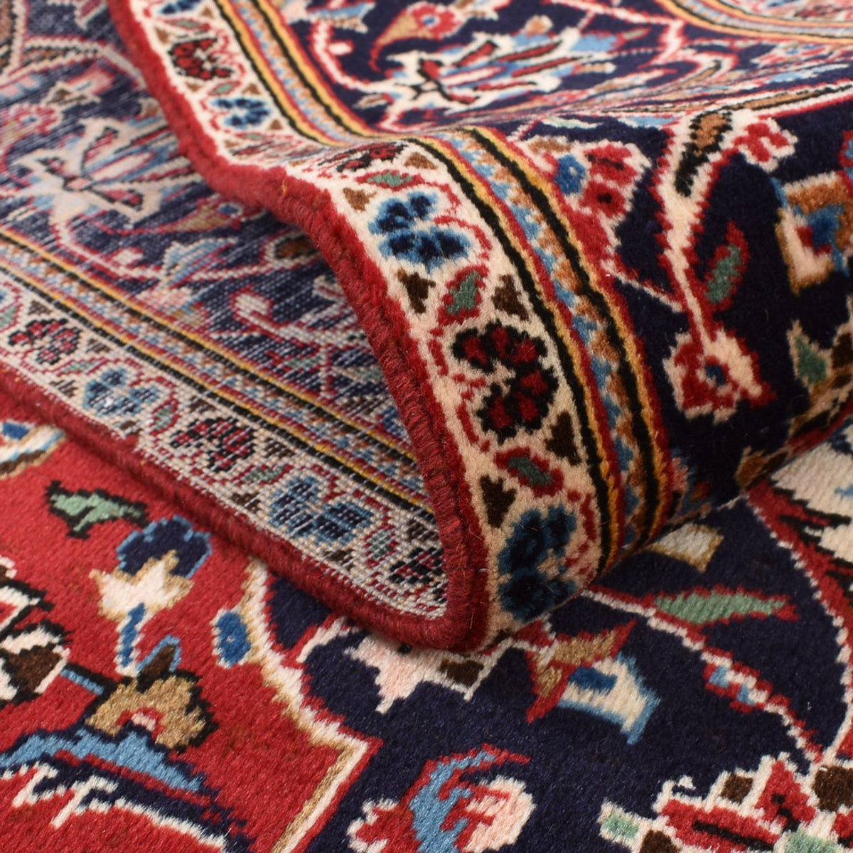 Dywan perski - Keshan - 266 x 147 cm - czerwony