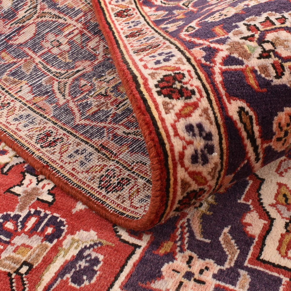 Dywan perski - Keshan - 250 x 148 cm - czerwony