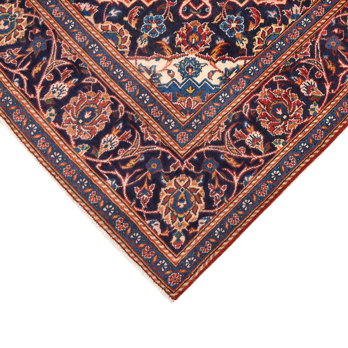 Dywan perski - Keshan - 227 x 140 cm - czerwony