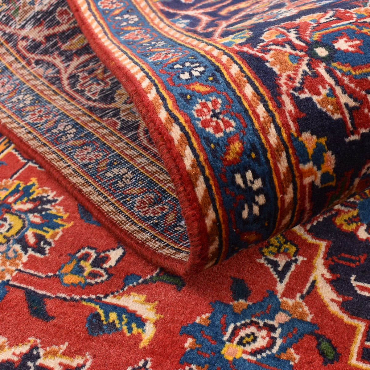 Dywan perski - Keshan - 227 x 140 cm - czerwony