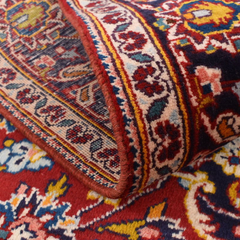 Dywan perski - Keshan - 205 x 124 cm - czerwony