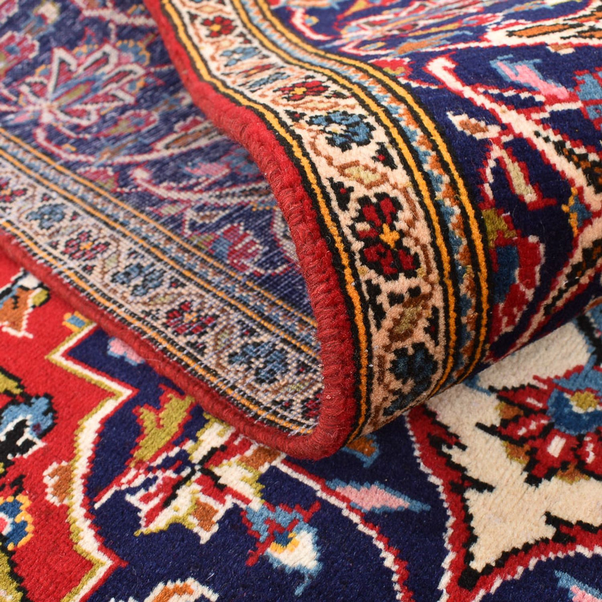 Dywan perski - Keshan - 265 x 150 cm - czerwony